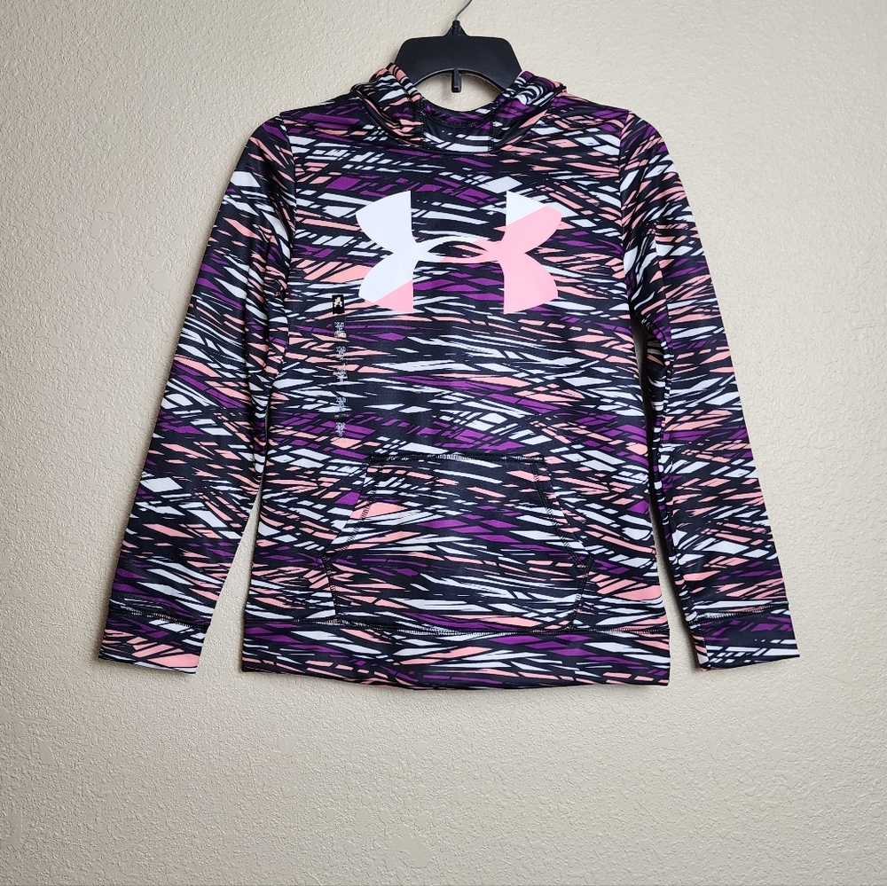 Under Armour Performance Hoodie Coldgear Youth Large NEW